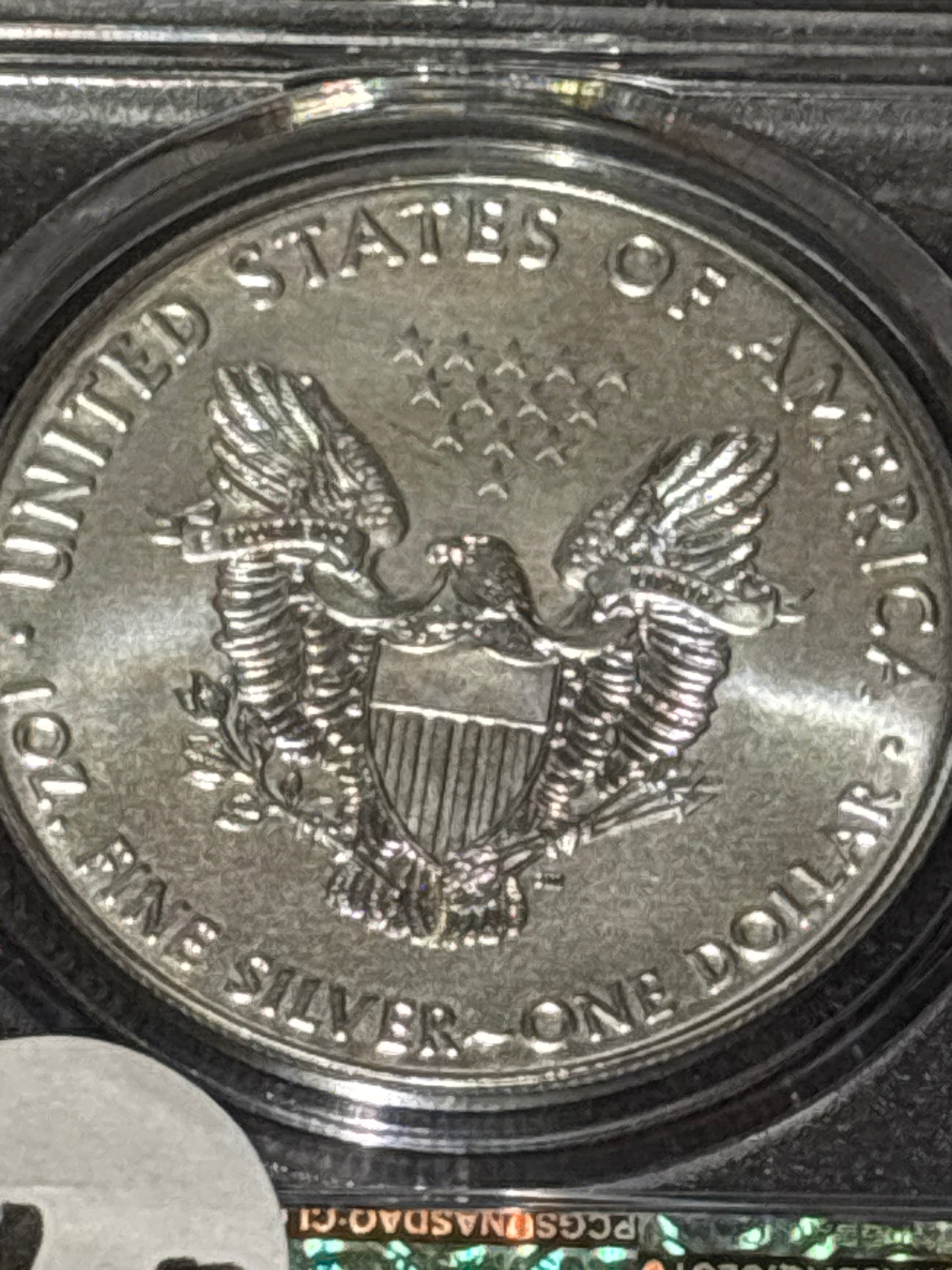 2017 Westpoint First Strike Silver Eagle in a MS70!