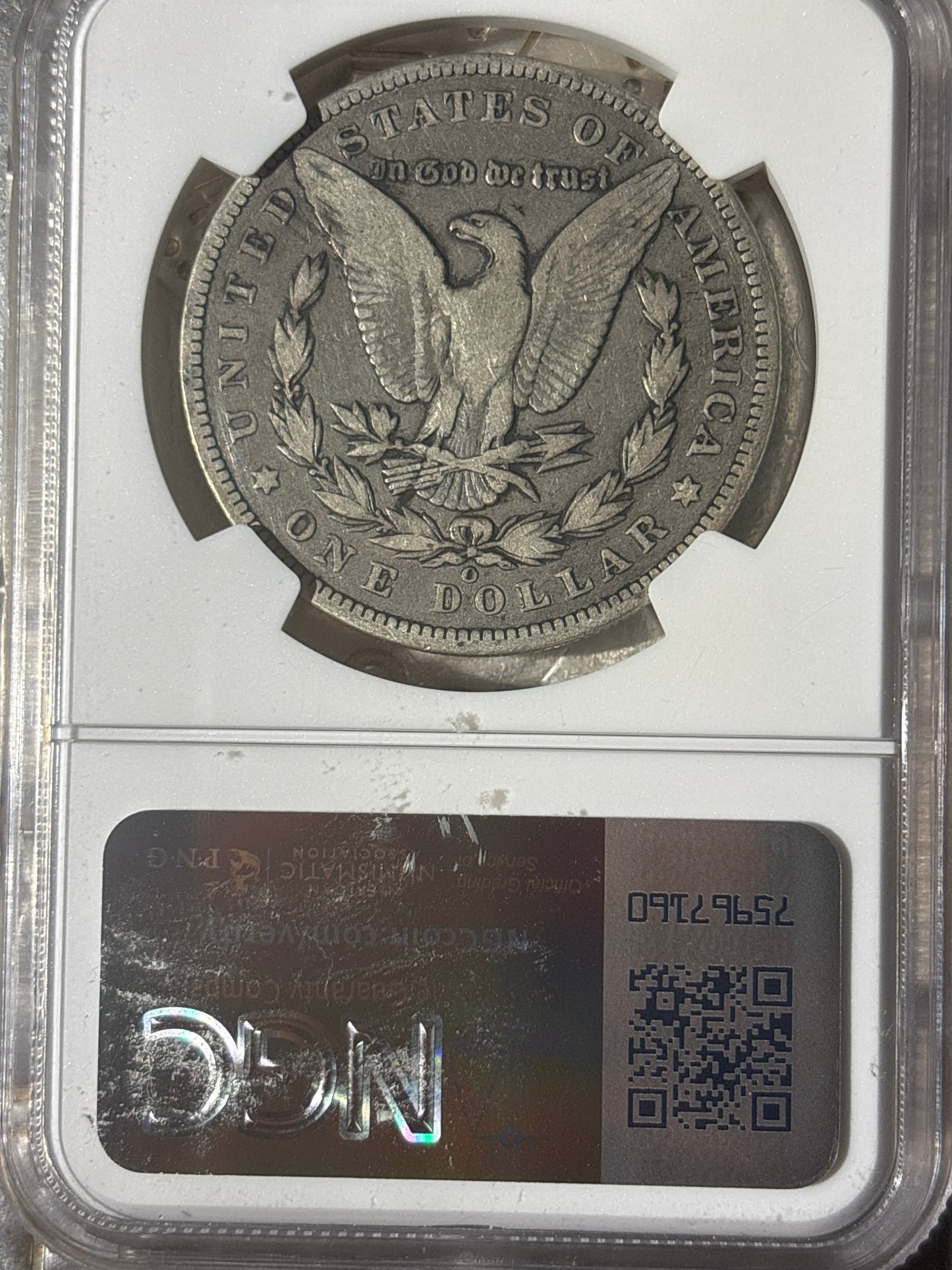 1894 O Morgan Dollar NGC F 12