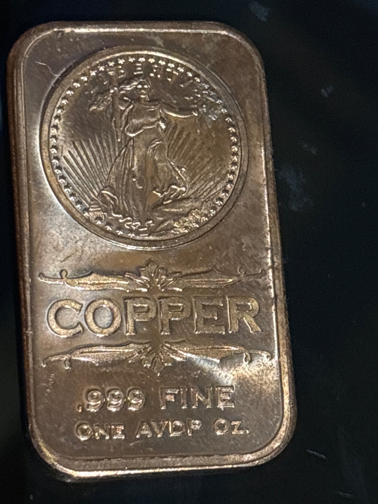 1oz Copper ignot