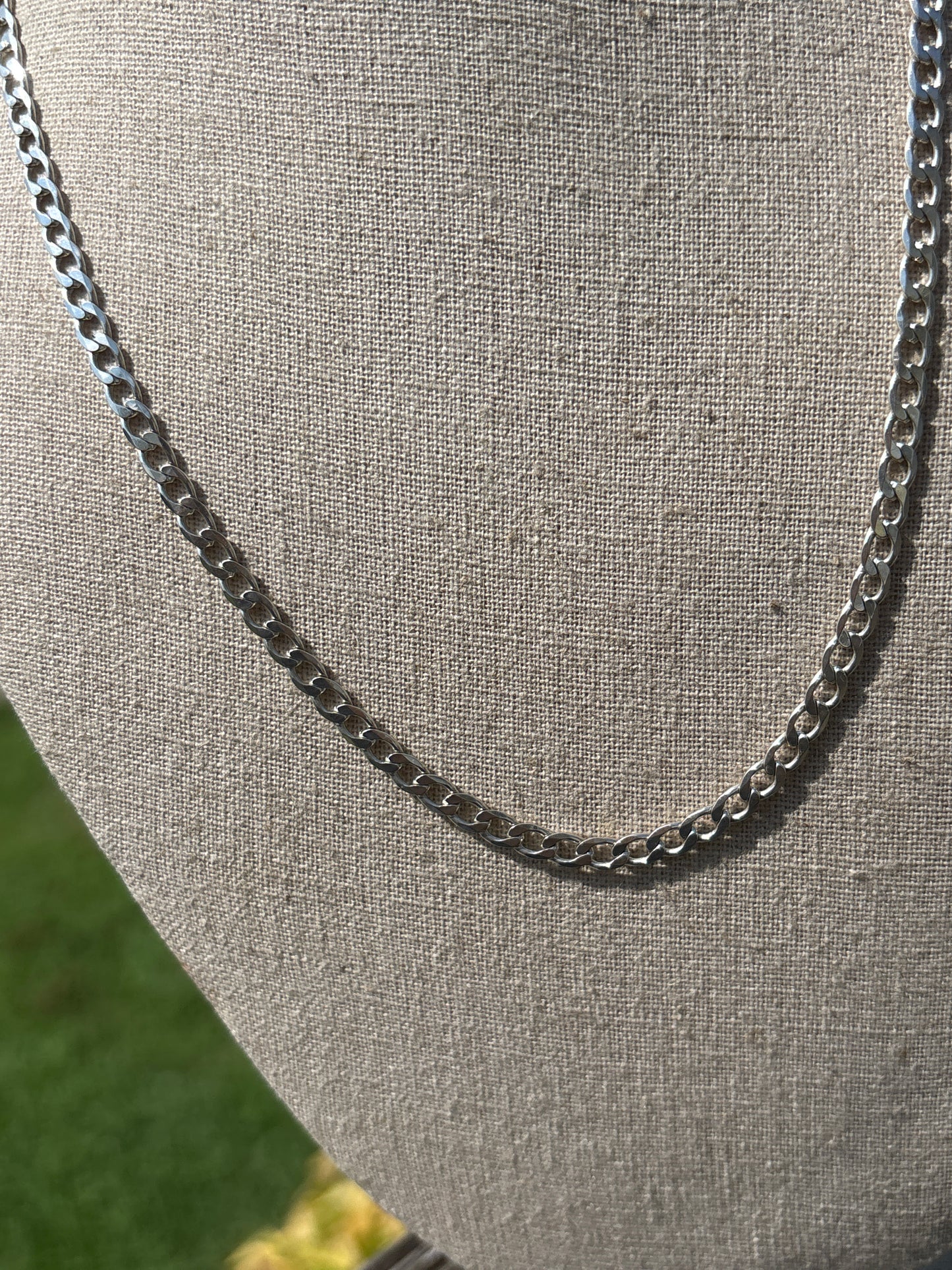 20" Cuban link 925 Silver