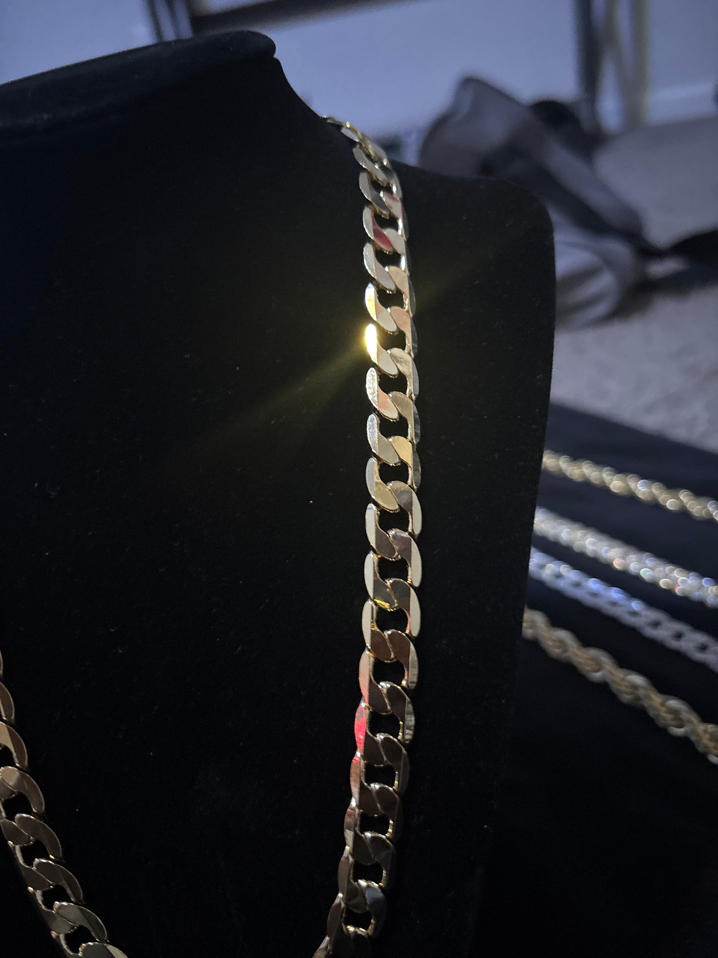 20" 14k Yellow Gold Filled Cuban link