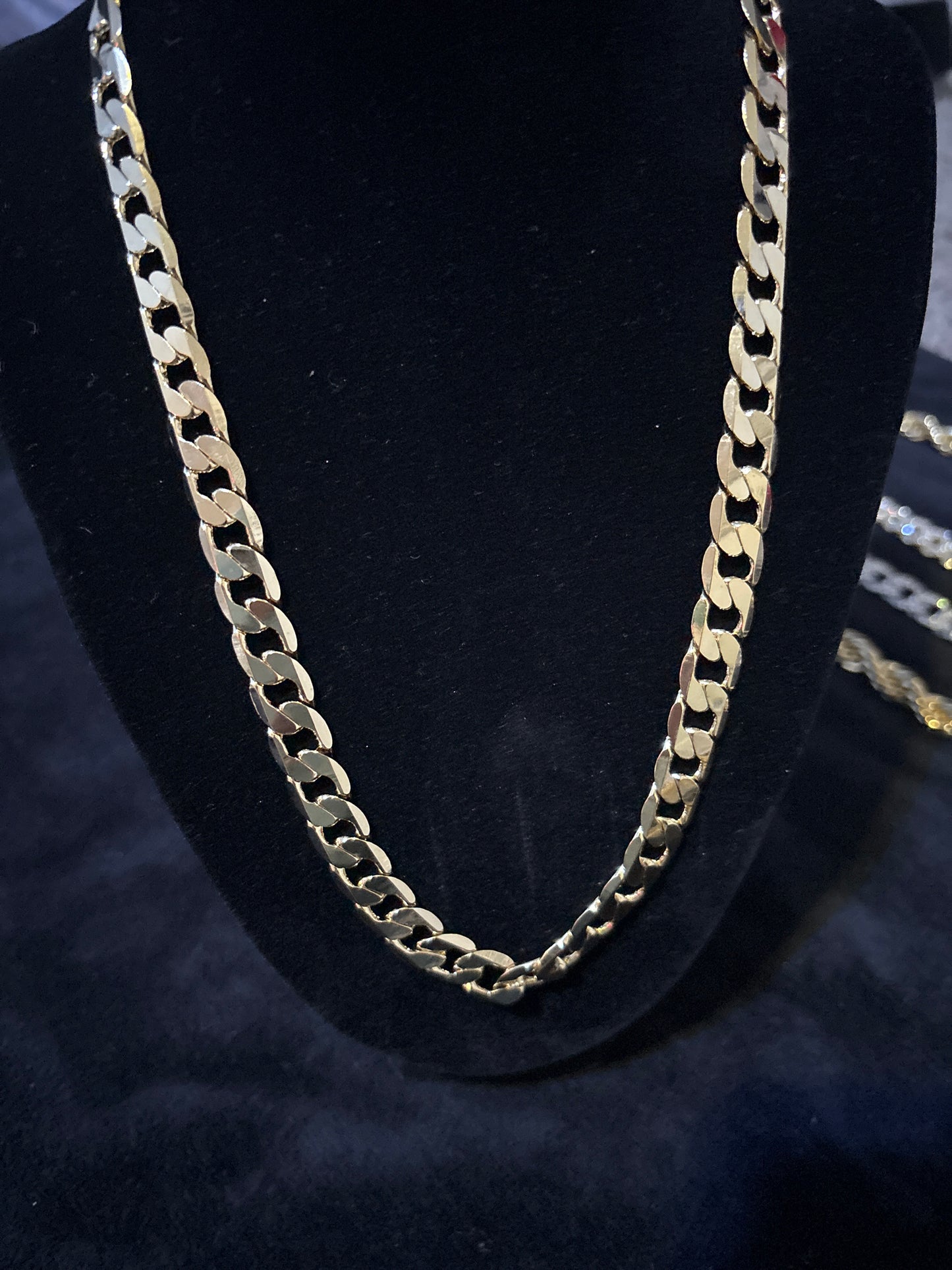 20" 14k Yellow Gold Filled Cuban link