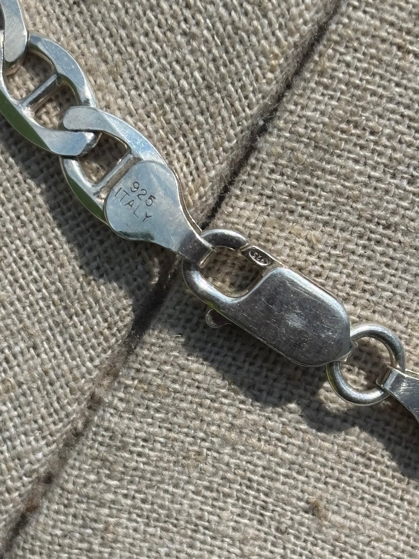 18" Mariner Chain 925 Italian Silver