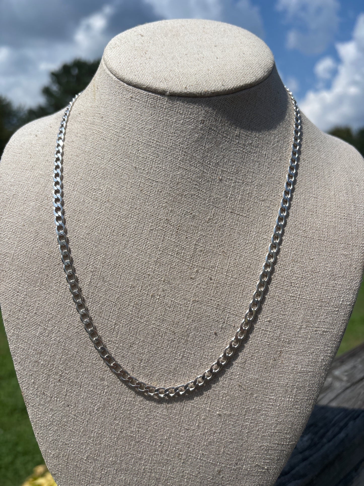 20" Cuban link 925 Silver