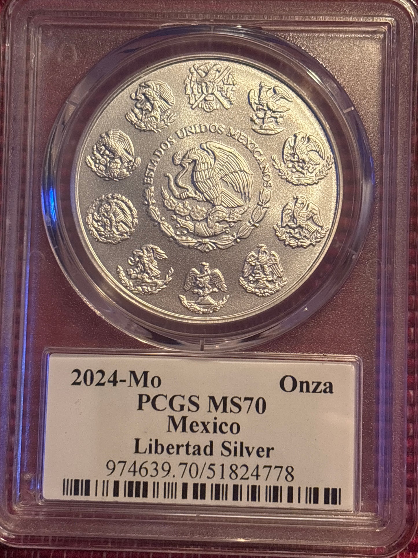 2024 Ultra Breaks Mexico Libertad PCGS MS70!!