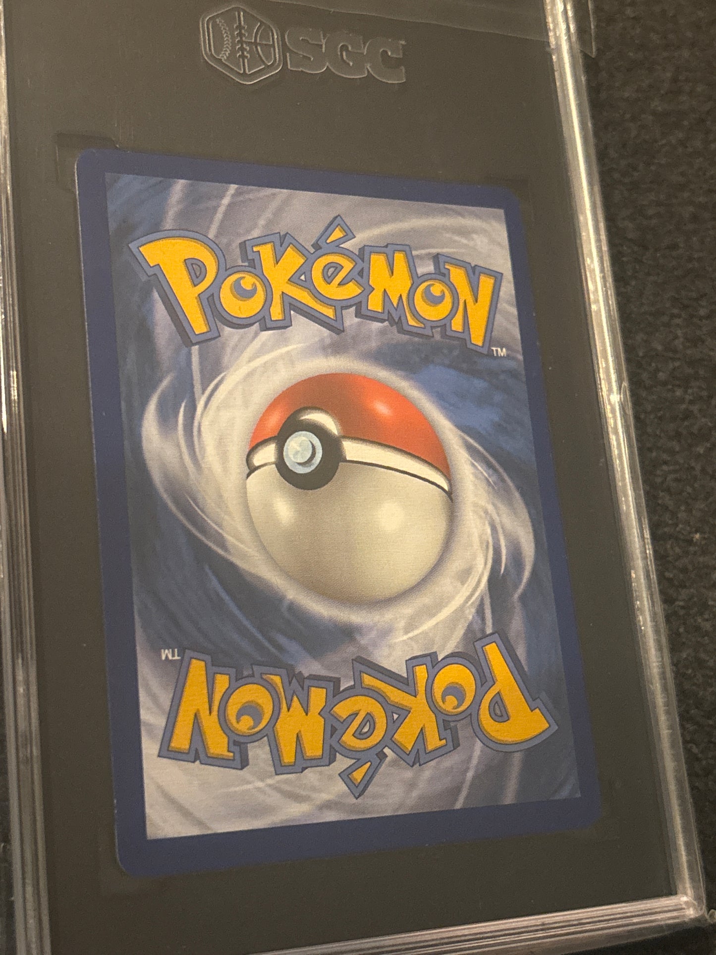 2021 Pokémon celebrations #24 Birthday Pikachu graded in a 9.5 Tuxedo Black Slab