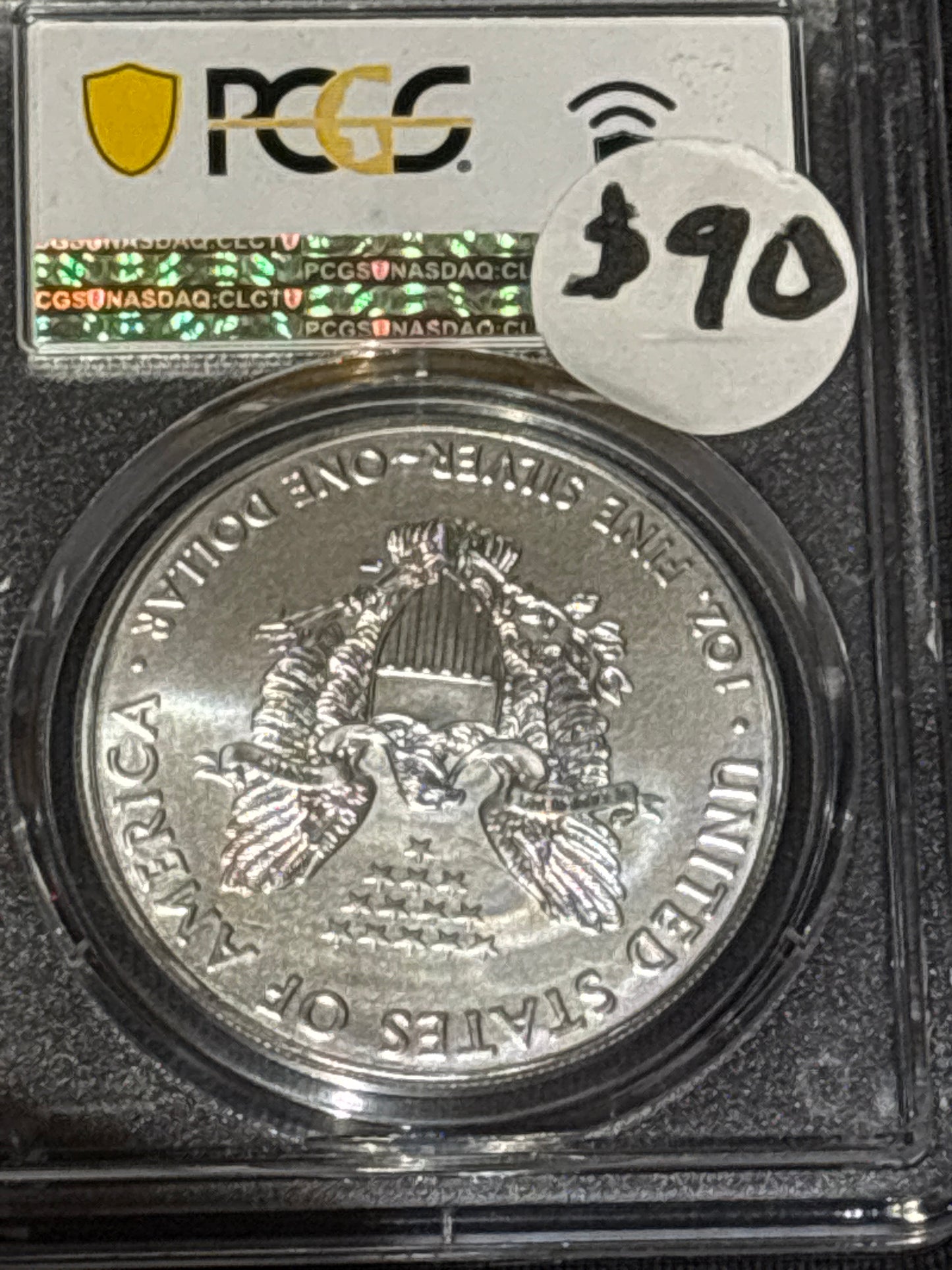 2017 Westpoint First Strike Silver Eagle in a MS70!