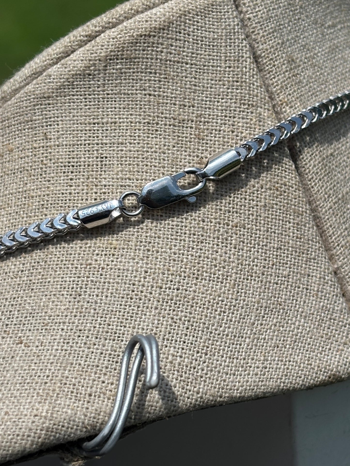 24" Franco 925 Silver