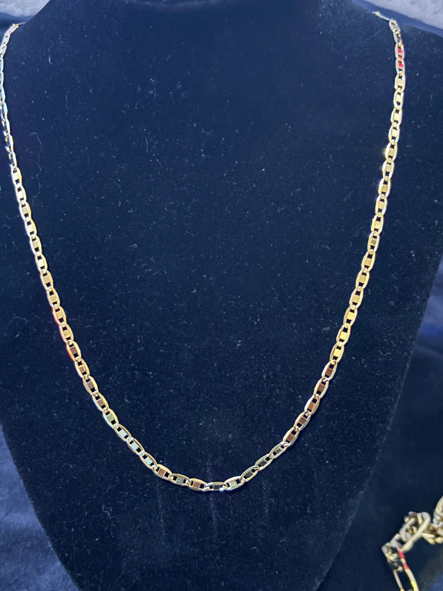 20" Yellow Gold Filled Mariner Chain