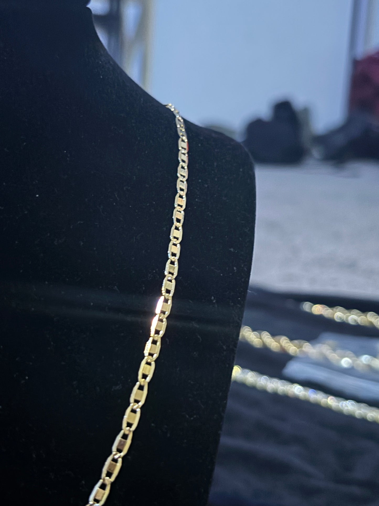 20" Yellow Gold Filled Mariner Chain