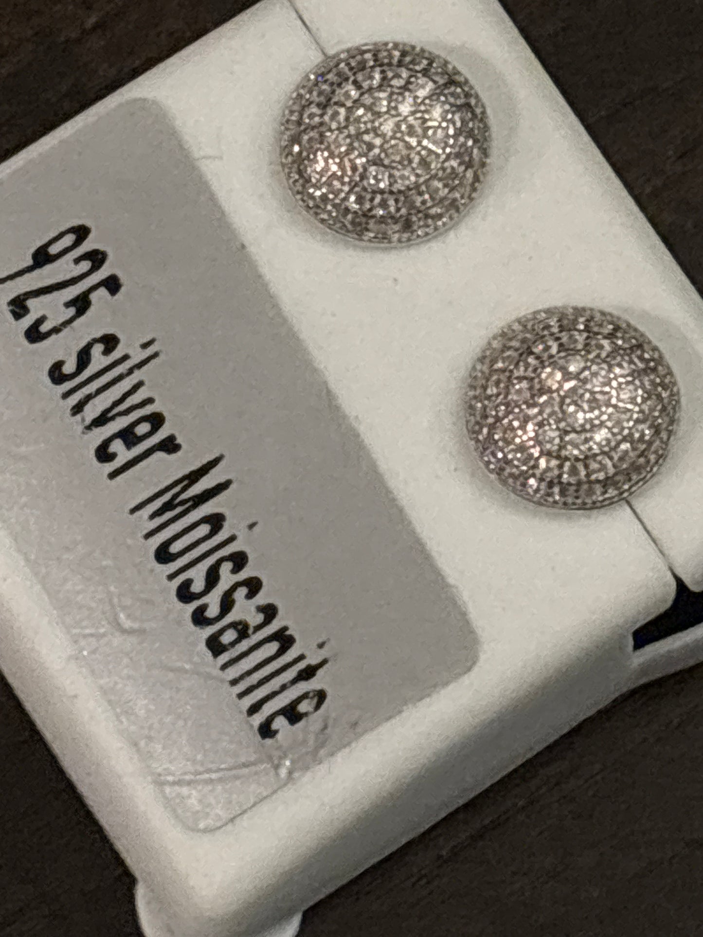 925 Silver 0.50 ctw Moissanite Earrings