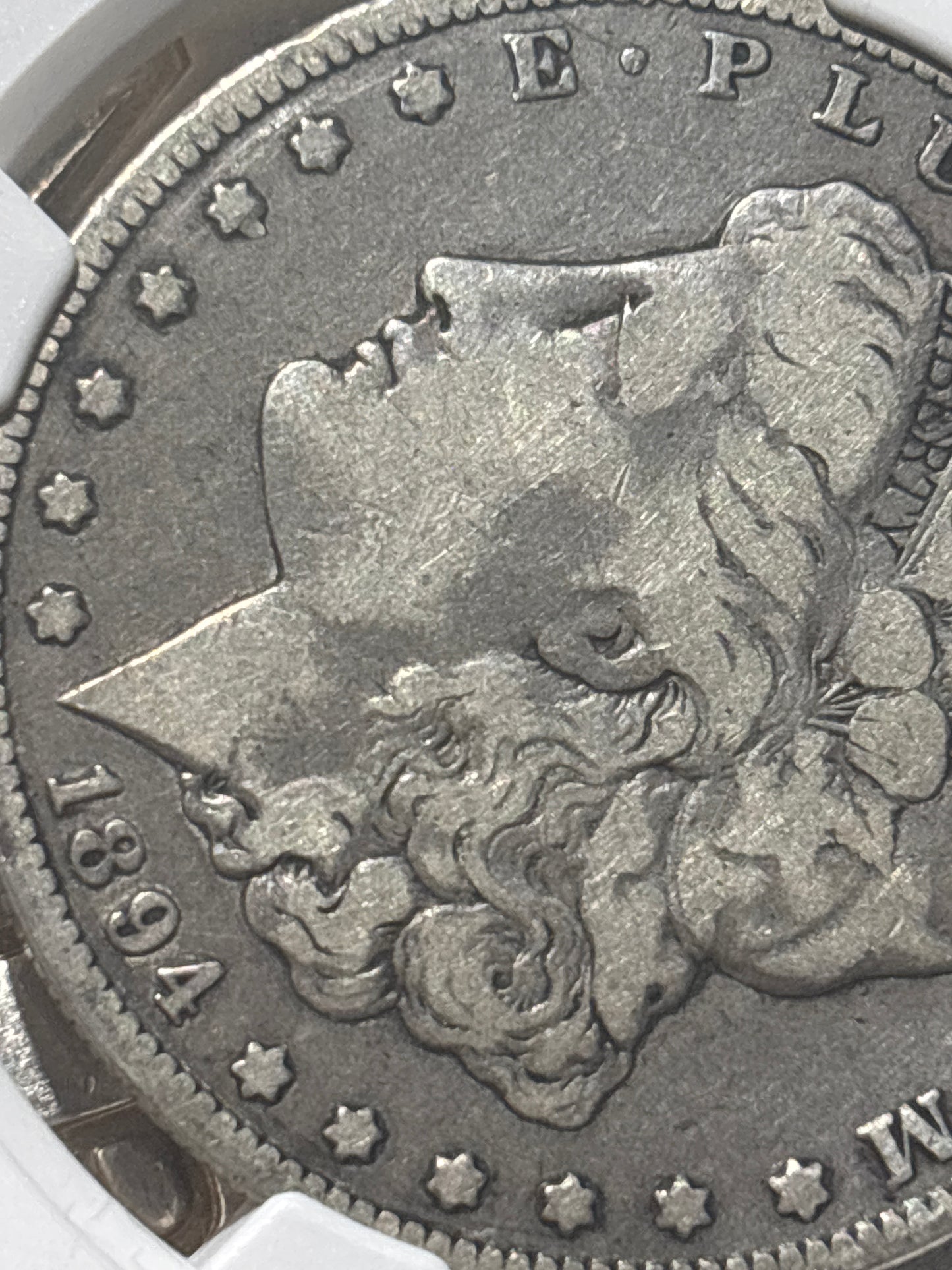 1894 O Morgan Dollar NGC F 12