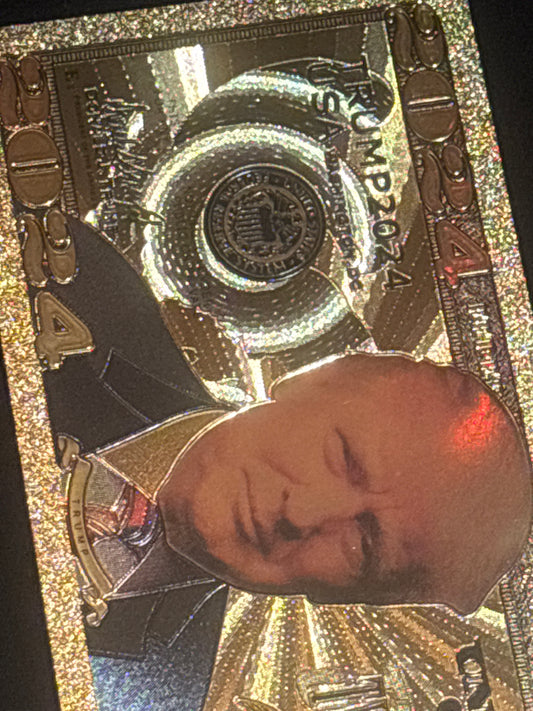 Trump 2024 Gold Foil