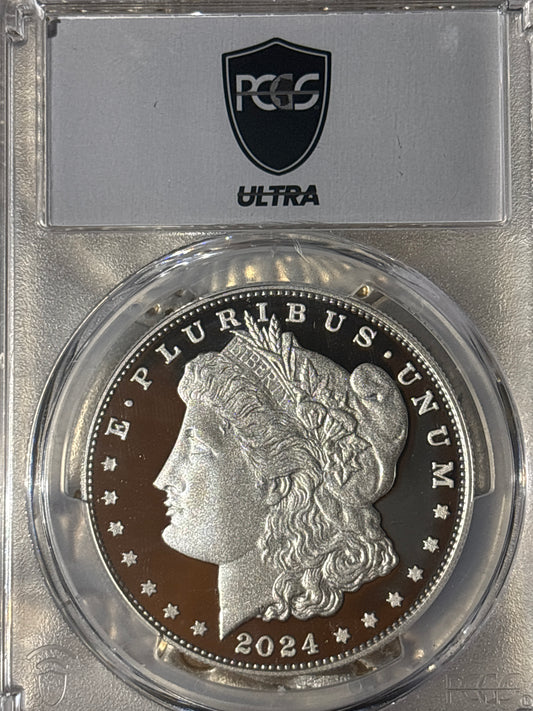 2024 S Morgan Dollar PR70DCAM              PCGS ULTRA SLAB SERIES