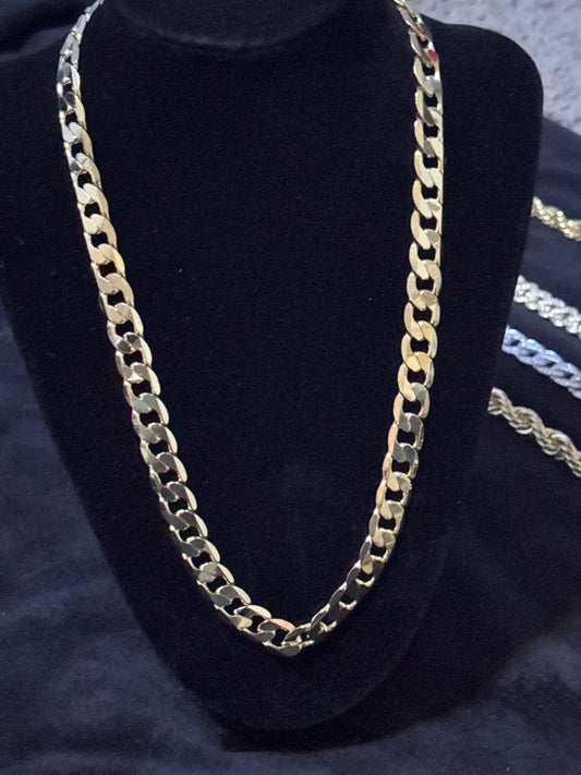 20" 14k Yellow Gold Filled Cuban link