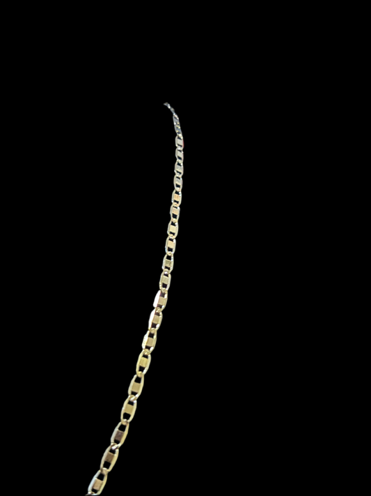 20" Yellow Gold Filled Mariner Chain